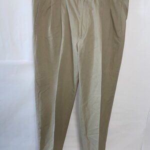 Bobby‎ Jones Pleaded Men's Front 100 % Cotton Casual Pants Sz 36